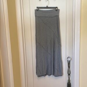 Thyme and Honey Blue-Gray Women's Maxi Skirt